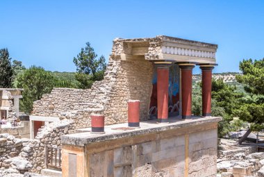 Knossos Sarayı, crete, Yunanistan