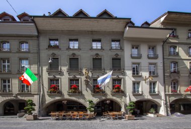 Şehir merkezine, Bern, İsviçre
