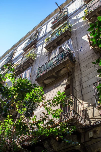 历史建筑的巴塞罗那 — 图库照片