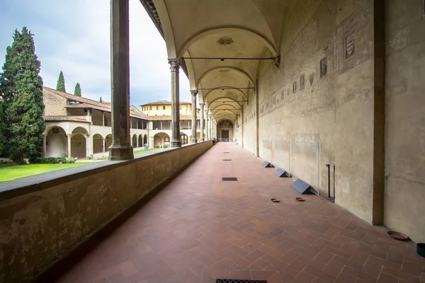 Basilica di santa croce we Florencji — Zdjęcie stockowe