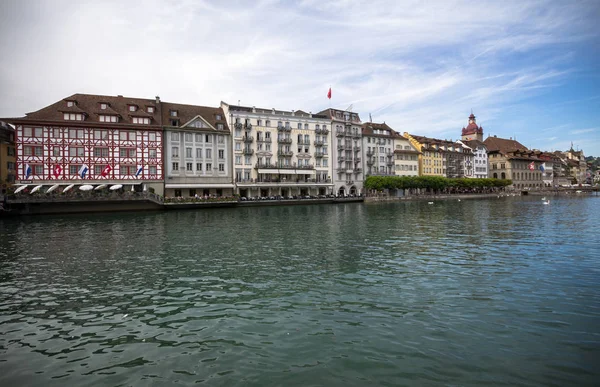 Staré město Lucern, Švýcarsko — Stock fotografie