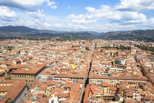 Floransa, İtalya üzerinden güzel panorama görünüm