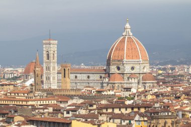 Basilica di santa maria del fiore Katedrali Toskana, İtalya