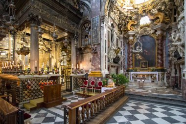 Basilica della Santissima Annunziata Floransa'da iç