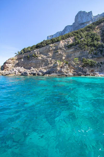 Cala Mariolu, bir plaj 'Golfo di Orosei', Sardunya, İtalya