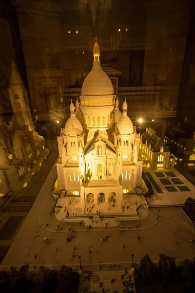 Maquette bazilika Sacre Coeur, Paříž, Francie — Stock fotografie