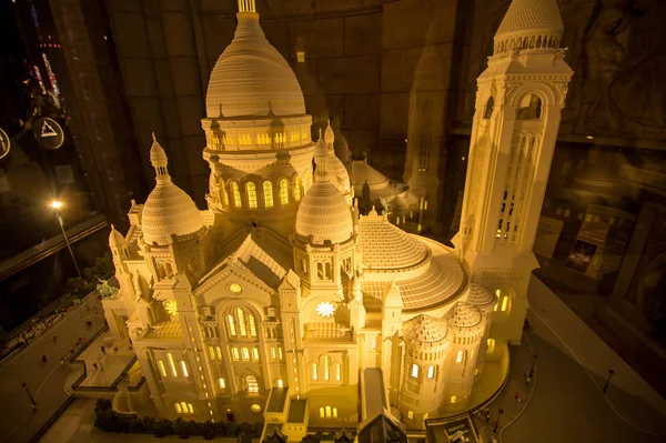 Maquette of Basilica Sacre Coeur, Parigi, Francia — Foto Stock