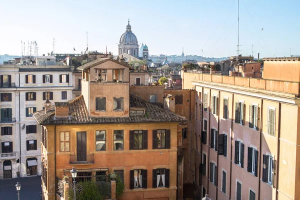 Roma - Vista de la calle desde el paseo Pincio —  Fotos de Stock