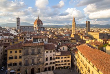 Şehir Manzaralı Floransa, Toskana, İtalya 