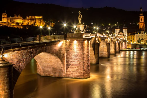 Vista al castello, Heidelberg, Germania — Foto Stock