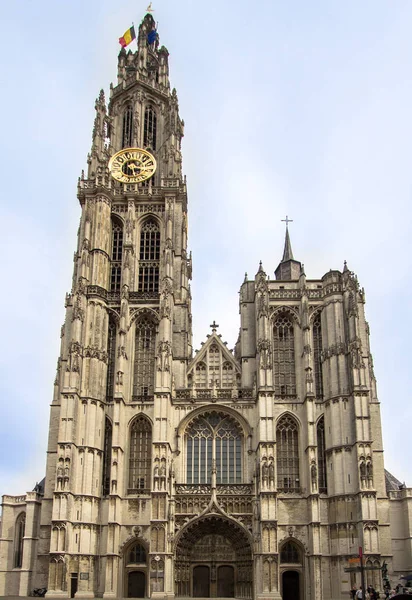 Cathedral of Our Lady, Antwerpen, Belgium — стоковое фото