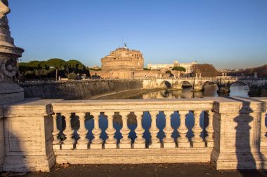 Sant' Angelo Köprüsü ve Sant' Angelo Castel, Roma