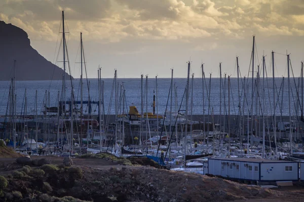 De zeilboot haven — Stockfoto