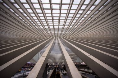 Tren istasyonu Liege, Belçika