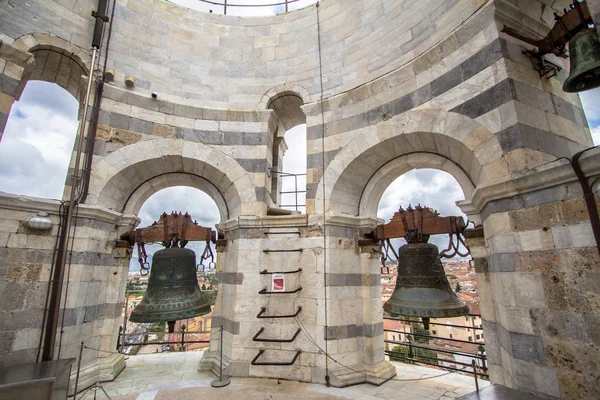 Bell in tower of Pisa, Italy — Stock Photo, Image