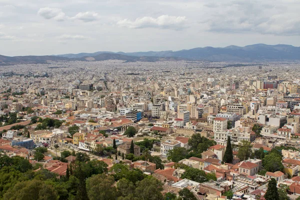 Πτηνών μάτι θέα της Αθήνας — Φωτογραφία Αρχείου