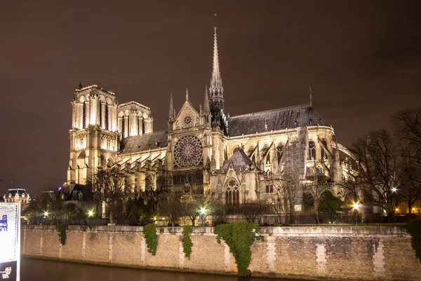 Katedrála Notre Dame, Paříž, Francie — Stock fotografie