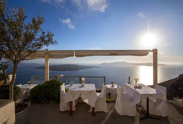 Santorini, Yunanistan Restaraunt