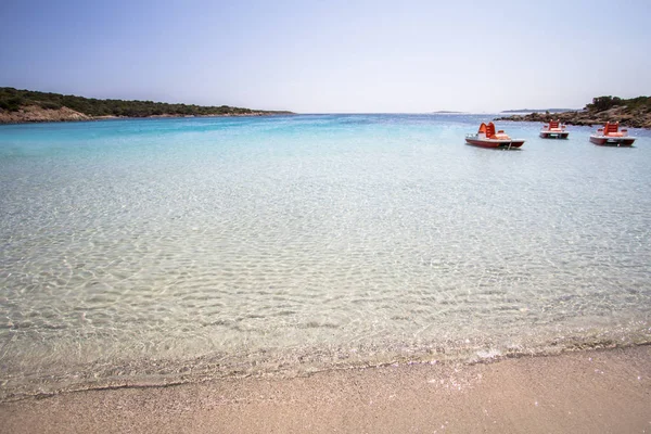 Piękna plaża na wyspie Sardynia, Włochy — Zdjęcie stockowe