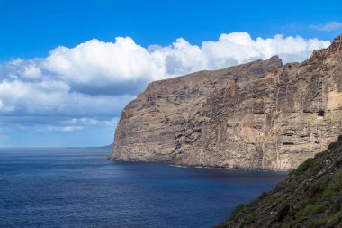 Los Gigantes Uçurumu, Tenerife, İspanya 