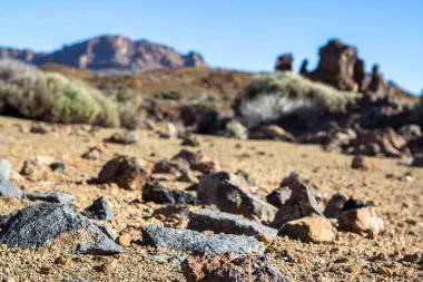 Lav alanı Tenerife, İspanya