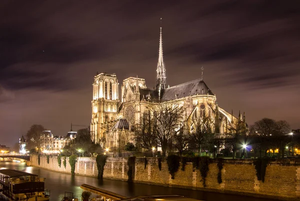 Katedrála Notre Dame, Paříž, Francie — Stock fotografie