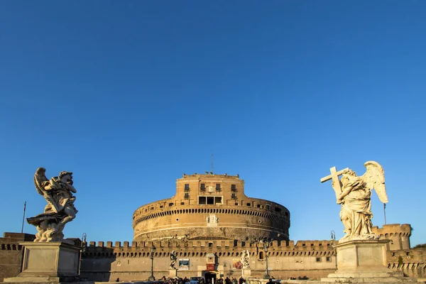 Sant' Angelo Castel, Rome — Stockfoto