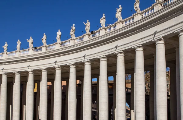 Praça de São Pedro, Cidade do Vaticano, Itália . — Fotografia de Stock