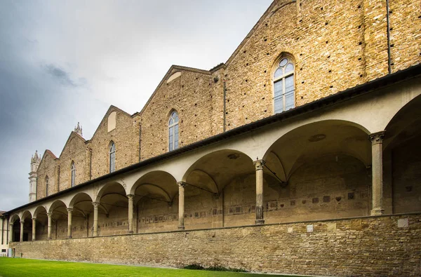 Basilica di santa croce i Florens — Stockfoto