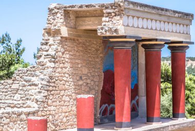 Knossos Sarayı, crete, Yunanistan