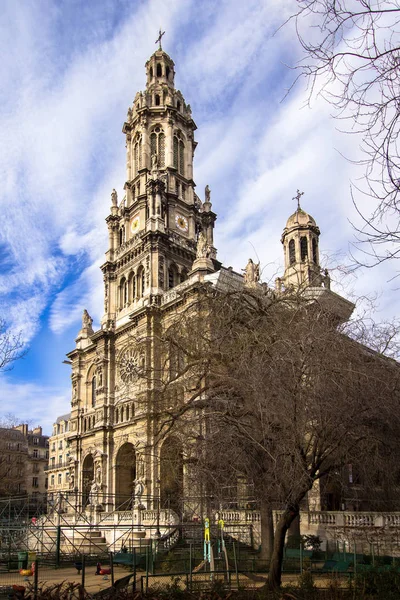 Sainte Trinite church, Paris — Zdjęcie stockowe