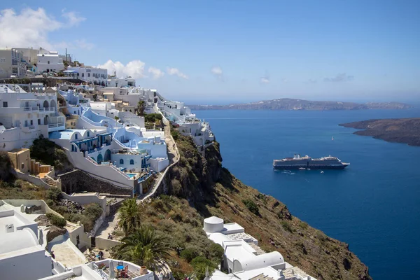 Beautiful sea view, Santorini, Greece — Stock Photo, Image