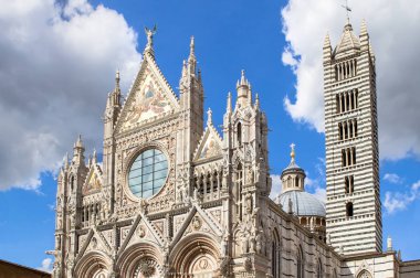 Açık duvar Siena Katedrali, Toskana, İtalya