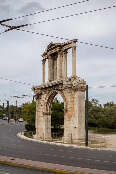 Hadrian 's Gate, Atenas, Grécia — Fotografia de Stock