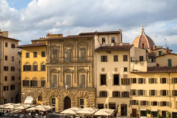 Piazza Della Signoria en Florencia, Italia — Foto de Stock