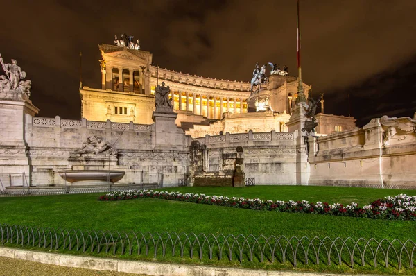 Piazza Venezia, Rzym, Włochy — Zdjęcie stockowe