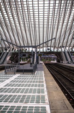 Tren istasyonu Liege, Belçika