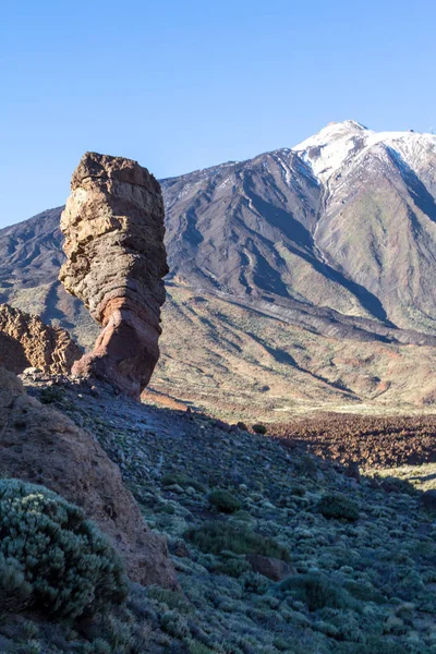 Roque Cinchado in Parque Nacional del Teide, Tenerife — Stock Photo, Image