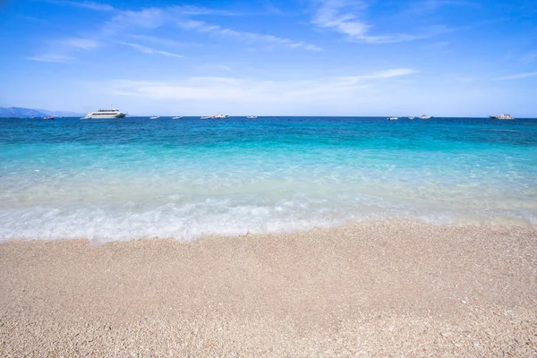 Cala Mariolu Una Playa Golfo Orosei Cerdeña Italia — Foto de Stock