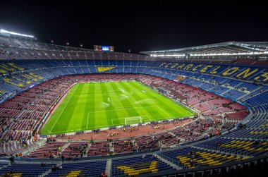 Şampiyonlar Ligi önce Camp Nou Stadyumu