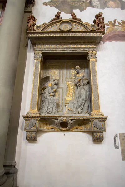 Tomba nella Basilica di Santa Croce, Firenze — Foto Stock