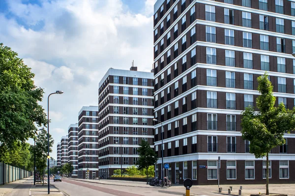 Modern buildings district in Holland — Stock Photo, Image