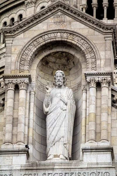 Basílica Sacre Coeur em Paris, França — Fotografia de Stock