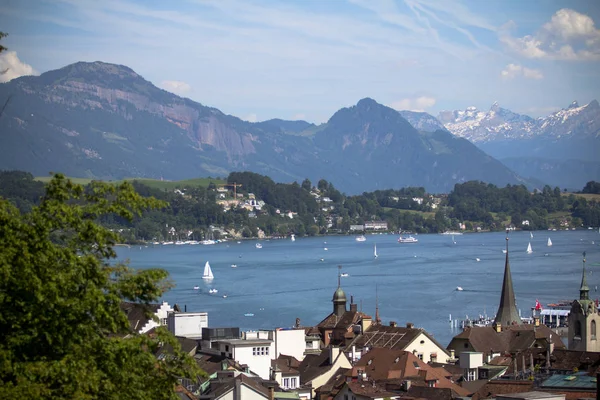 スイス、ルツェルン湖 — ストック写真