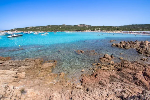 Spiaggia del Grande Pevero, Sardenha, Itália — Fotografia de Stock