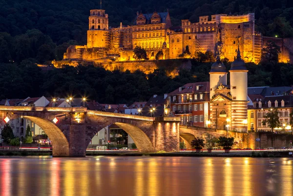 Vue sur château, Heidelberg, Allemagne — Photo