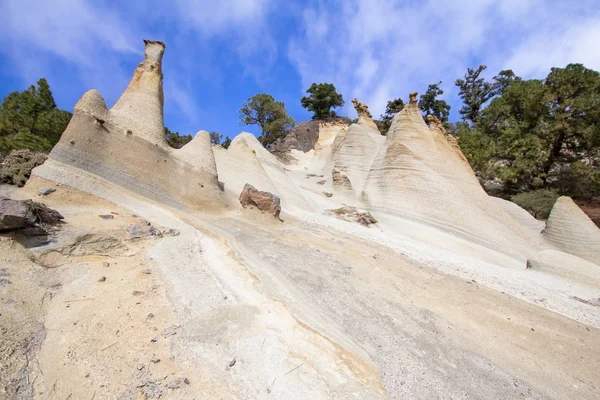 Rock Paisaje Lunar en Canarias Tenerife — Foto de Stock