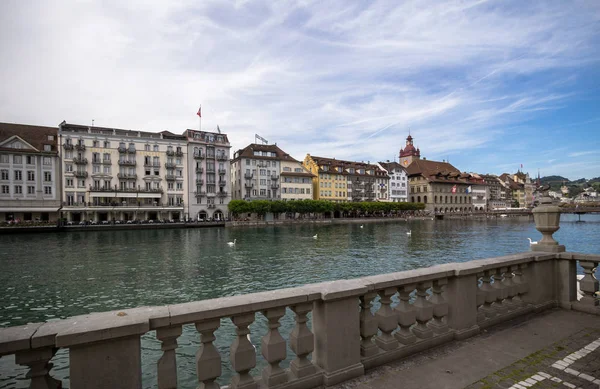 Città vecchia di Lucerna, Svizzera — Foto Stock