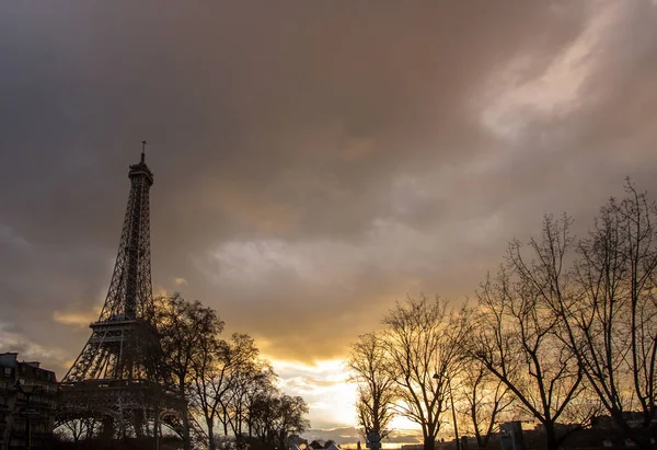 De toren van Eiffel, Parijs — Stockfoto