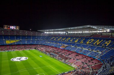 Şampiyonlar Ligi önce Camp Nou Stadyumu